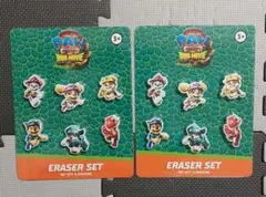 2個セット パウパトロール 消しゴム