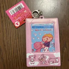 グルーミー クリアカードケース パスケース ピンク色のサムネイル