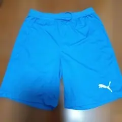 PUMA ハーフパンツ 青 S