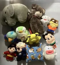 【2】キャラクター　平成レトロ　ぬいぐるみ まとめ売り
