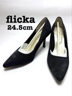 【在庫処分品】 flicka フリッカ パンプス ＬＬサイズ ヒール ドレスのサムネイル