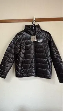 ブラック ダウン風ジャケット レディースPUMA