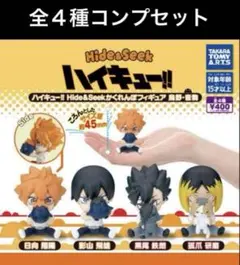ハイキュー！！ Hide&Seek かくれんぼフィギュア 烏野・⾳駒 全４種