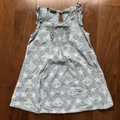 ヒスミニ　デニムワンピース