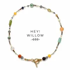88 HEY! WILLOW ビーズ ネックレス ハンドメイド