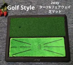 ゴルフ練習マット　Golf Style ダフりチェック 2WAYゴルフマットのサムネイル