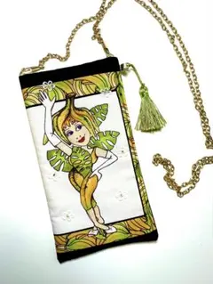 ロラライハリス　★レア★ 斜め掛け　ポシェット　スマホケース　ラインストーン付