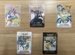 ポケモン 初音ミク ポケミクライブ ららぽーと 特典 クリアカード 全5種セット