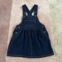 デニムジャンパースカート　90