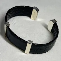 moto モトレザー レザー×シルバー ブレスレット ブラウン - メルカリ