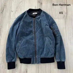 Ron Herman コーデュロイ MA1 フライトジャケット ネイビー XSのサムネイル