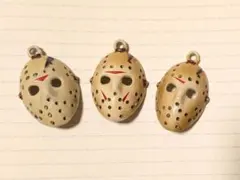 13日の金曜日　ジェイソンマスク　フィギュアスイング 3個セット