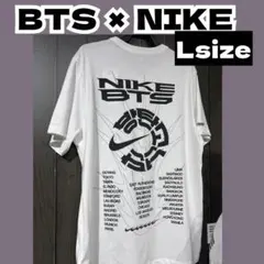 BTS NIKE ツアーTシャツ white 韓国限定 Lサイズ D730 - メルカリ