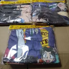 【ジョージア】名探偵コナンオリジナルブランケット（3種類）新品・未使用品
