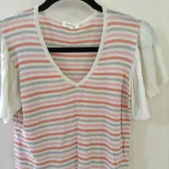 ボーダーサマーニット