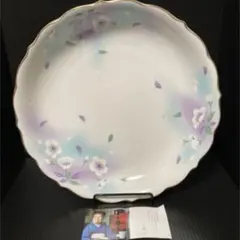 25cm四方　未使用品　箱入り 宇野千代さんの食器♡花ころも 大盛皿 桜