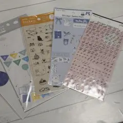 シール ステッカー まとめ売り 4点セット