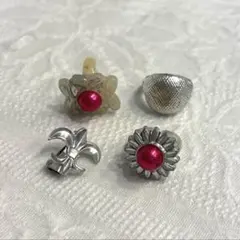 昭和レトロ　おまけ　1960〜70年代　食玩　指輪　ピン