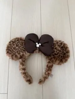 ヒョウ柄カチューシャ（ディズニーランド・シー）