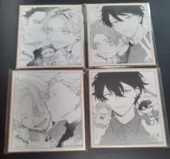 ギヴン展 特典 書き下ろしミニ色紙 4種 コンプリート セット - メルカリ