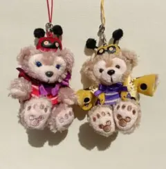 ハロウィン 限定☆ ダッフィー シェリーメイ セット ストラップ