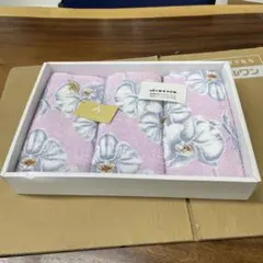 Harumi Yamamoto 35×80cm タオルセット3枚 花柄 -197