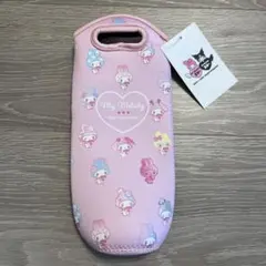 【タグ付き新品】サンリオ クロミ マイメロ ペットボトルカバー 水筒カバー