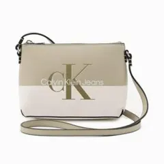 カルバンクライン　ショルダーバッグ　バッグ　バイカラー