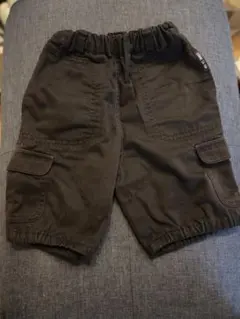 COMME CA ISM ブラックカーゴパンツ 90