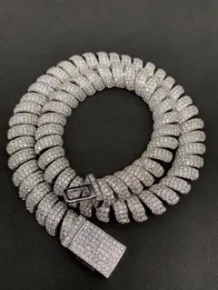 miami cuban chain ジルコニア 22inch 55cm 273g - メルカリ