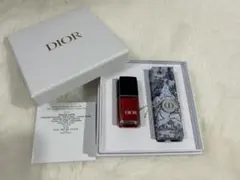 Dior リップクリーム ネイル赤 ギフトボックス