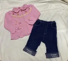 mezzo piano お洋服 2点セット 90cm