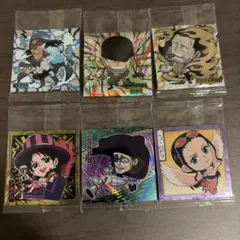 ワンピース大海賊シールウエハースlog.14 6点セット