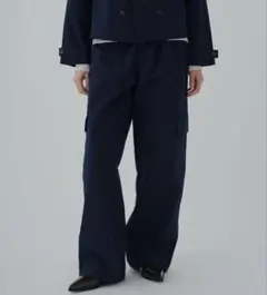FEKETE ネイビー カーゴパンツ FEKETE ネイビーカーゴパンツ - メルカリ
