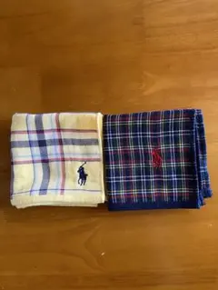 RALPH LAUREN タオルハンカチ 2枚セットのサムネイル