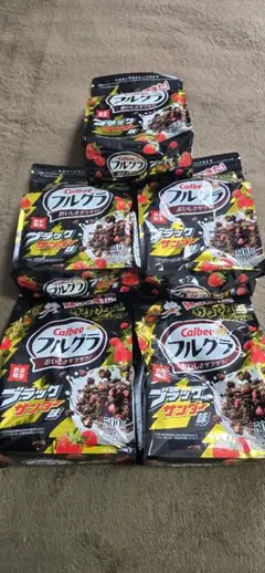 フルグラ ブラックサンダー味 500g 5袋セットのサムネイル