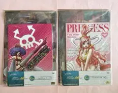 一番くじワンピース　GLRLS COLLECTION クリアファイル＆ノート