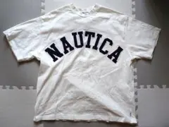 NAUTICA ロゴプリント Tシャツ ホワイト M 未使用品のサムネイル