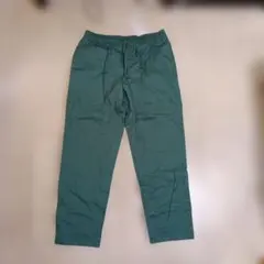【新品タグ付】coen　グリーン イージーパンツ ゴムウエスト　XLサイズ