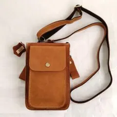 ALZUNI アルズニ　レザーバッグ　3way　ライトブラウン　ヌバック　本革