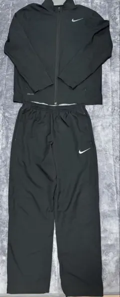 Nike DRI-FITブラック ジャージ上下セット