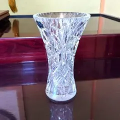 クリスタルガラス フラワーベース
