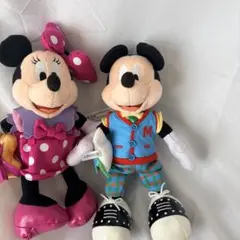 ミッキー ミニー ぬいぐるみバッジ トゥーンタウン ディズニーリゾート