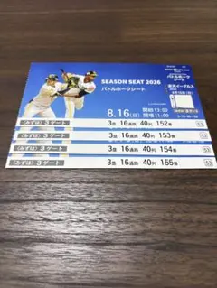 イベント開催日入荷‼️4席連番‼️ソフトバンクホークス - メルカリ
