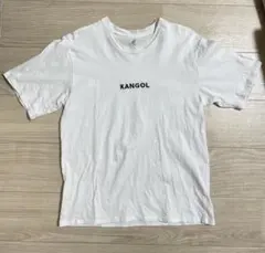 【古着】KANGOL カンゴール 刺繍 ビッグシルエット 半袖 Tシャツ 白