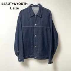 BEAUTY&YOUTH ハイツイスト デニム ブルゾン