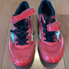 Mizuno スパイクシューズ レッド 24.5CM