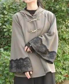 美品♡axes femme♡ダンボールニットポンチョ