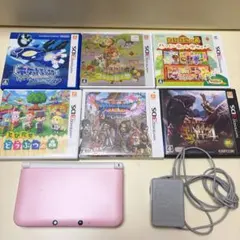 ニンテンドー3DS LL ピンクXホワイト ・アイカツ！ゲームセット - メルカリ