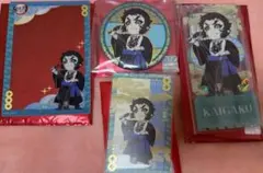 鬼滅の刃 中国限定 非遺 缶バッジ　アクリルチケット　クリアカード　カード獪岳